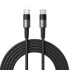Kabel przewód USB-C PD 60W 3A 3m - szary