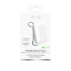  Powerbank 10000mAh USB-A USB-C z wbudowanym kablem - biały - zdj. dodatkowe 3