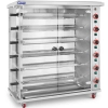  Rożen gazowy opiekacz do 30 kurczaków 6 szpikulców propan-butan 30 kW - zdj. dodatkowe 1