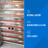  Rożen gazowy opiekacz do 40 kurczaków 8 szpikulców propan-butan 40 kW - zdj. dodatkowe 3