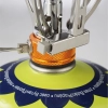  Kuchenka turystyczna na kartusze gazowe 7/16'' TWIST piezo zapalnik 4.5 kW - zdj. dodatkowe 7