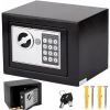 Sejf elektroniczny na klucz kod do domu biura STAL 23 x 17 x 17 cm
