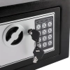  Sejf elektroniczny na klucz kod do domu biura STAL 23 x 17 x 17 cm - zdj. dodatkowe 2