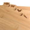  Zestaw desek kuchennych bambusowych ze stojakiem - 4 szt. - zdj. dodatkowe 2
