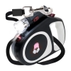 Smycz automatyczna zwijana dla psa kota z blokadą latarką LED do 15 kg 5 m - czarna