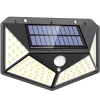  Lampa solarna ogrodowa zewnętrzna z czujnikami ruchu zmierzchu 100 LED - zdj. dodatkowe 2
