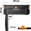  Gilotyna obcinarka trymer do cięcia papieru A3 A4 A5 A6 - zdj. dodatkowe 2