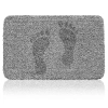  Wycieraczka do butów mata pod drzwi antypoślizgowa 70 x 46 cm - szara - zdj. dodatkowe 1