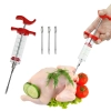  Strzykawka do peklowania marynowania mięsa 3 igły 30 ml - zdj. dodatkowe 3
