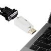  Adapter konwerter HDMI - VGA DSUB - biały - zdj. dodatkowe 2