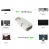  Adapter konwerter HDMI - VGA DSUB - biały - zdj. dodatkowe 3