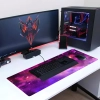  Podkładka mata gamingowa na biurko pod mysz XXL 80 x 40 cm - kosmos różowy - zdj. dodatkowe 3