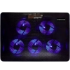  Podstawka chłodząca pod laptop z podświetleniem LED 5 wentylatorów 12-17'' - zdj. dodatkowe 1