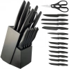 Zestaw noży kuchennych w bloku stojaku - 16 el.
