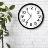 Zegar ścienny klasyczny kwarcowy cichy śr. 20 cm - zdj. dodatkowe 2