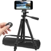  Statyw tripod z uchwytem na telefon pilotem Bluetooth 35-103 cm - zdj. dodatkowe 1