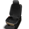  Mata ochronna na fotel siedzenie samochodowe pod fotelik - czarna - zdj. dodatkowe 2