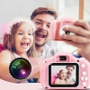  Aparat cyfrowy dla dzieci 5 gier 2'' microSD - różowy - zdj. dodatkowe 2