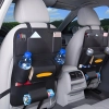  Organizer ochraniacz na fotel samochodowy 7 przegród eko skórka - czarny - zdj. dodatkowe 2