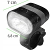  Lampka akumulatorowa do roweru przednia 3 tryby LED - zdj. dodatkowe 1