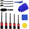 Zestaw akcesoriów detalingowych do czyszczenia samochodu - 15 el.