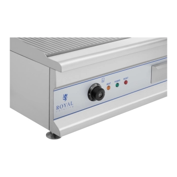  Grill elektryczny 230V podwójny duży ryflowany 100cm - zdj. dodatkowe 2