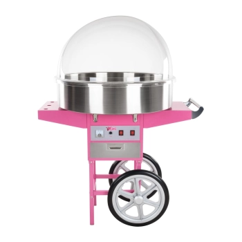  Mobilna maszyna do waty cukrowej z wózkiem na kółkach DUŻA - zdj. dodatkowe 4