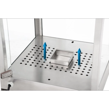  Witryna grzewcza ekspozycyjna 850W szerokość 35,5cm - zdj. dodatkowe 4