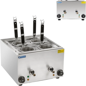  Makaroniarka warnik do gotowania makaronu i pierogów 2 komory z kranikami - zdj. dodatkowe 1