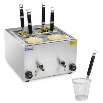  Makaroniarka warnik do gotowania makaronu i pierogów 2 komory z kranikami - zdj. dodatkowe 2