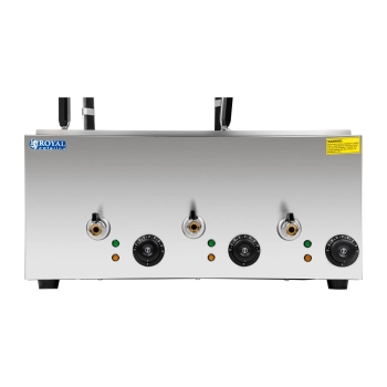  Makaroniarka warnik do gotowania makaronu i pierogów 3 komory z kranikami - zdj. dodatkowe 1