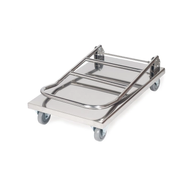  Wózek platformowy składany stalowy HoReCa platforma 70x52cm - zdj. dodatkowe 1