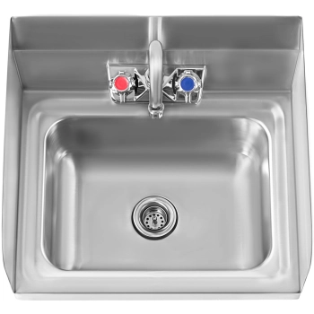  Umywalka kuchenna do rąk ze stali nierdzewnej szer. 43,5cm - zdj. dodatkowe 3