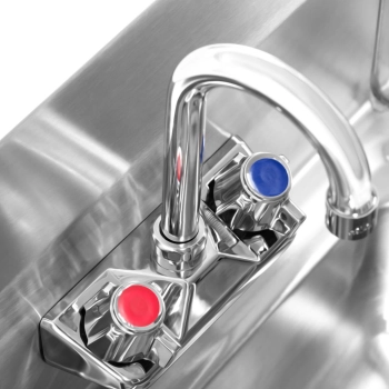  Umywalka kuchenna do rąk ze stali nierdzewnej szer. 43,5cm - zdj. dodatkowe 5