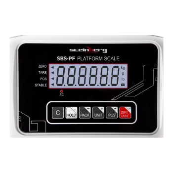  Waga magazynowa platformowa kalkulacyjna SBS-PF-150 LCD do 150kg - zdj. dodatkowe 2