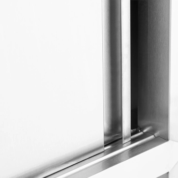  Szafa gastronomiczna magazynowa ze stali nierdzewnej drzwi suwane 180x118x50cm - zdj. dodatkowe 2