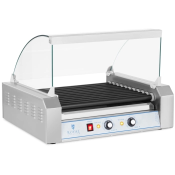  Grill rolkowy z szybą Roller grill z rolkami z teflonu 11T - zdj. dodatkowe 1