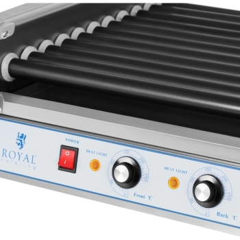  Grill rolkowy z szybą Roller grill z rolkami z teflonu 11T - zdj. dodatkowe 2