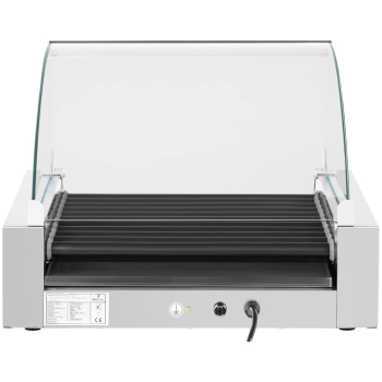  Grill rolkowy z szybą Roller grill z rolkami z teflonu 11T - zdj. dodatkowe 5