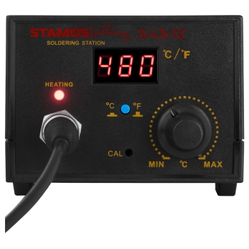  Stacja lutownicza lutownica kolba grotowa 65 W 2 mV akcesoria S-LS-12 - zdj. dodatkowe 1