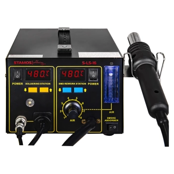  Stacja lutownicza grotowa Hot Air Stamos Soldering S-LS-16 Basic - zdj. dodatkowe 2