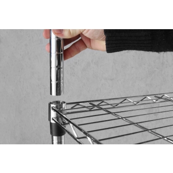  Regał magazynowy składany regulowane półki z drutu - 5 półkowy - Hendi 812204 - zdj. dodatkowe 5