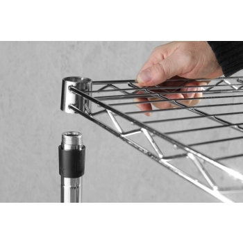  Regał magazynowy składany regulowane półki z drutu - 5 półkowy - Hendi 812204 - zdj. dodatkowe 6