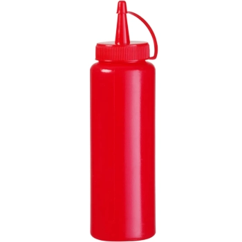 Dyspenser pojemnik do sosów zimnych 0,35l. czerwony - Hendi 557815