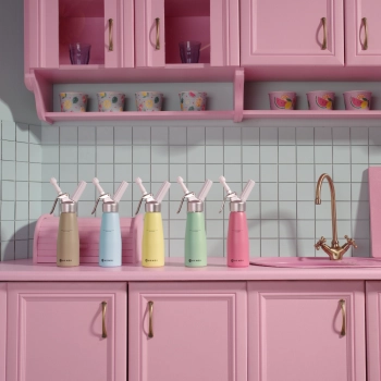  Syfon do bitej śmietany Taupe 0,5 L - Hendi 975893 - zdj. dodatkowe 3