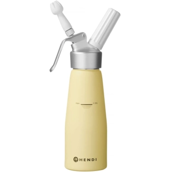  Syfon do bitej śmietany pastelowy żółty 0,5 L - Hendi 975855 - zdj. dodatkowe 1
