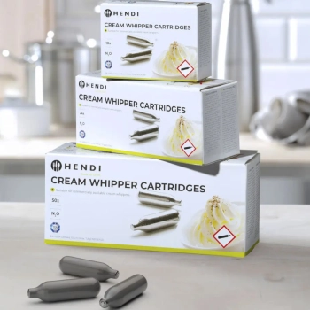  Naboje do syfonu do bitej śmietany z gazem N2O 50 szt. - Hendi 586907 - zdj. dodatkowe 3