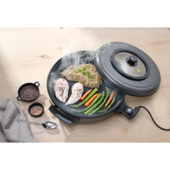  Patelnia elektryczna do smażenia i pieczenia 55cm 1600W - Hendi 239605 - zdj. dodatkowe 7