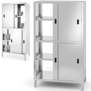 Szafa przelotowa z drzwiami suwanymi 800x500x1800 - Hendi 811634