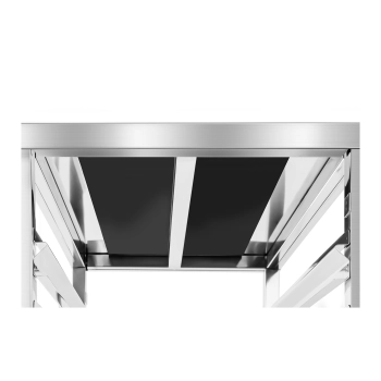  Gastronomiczny wózek z półką do transportu pojemników 6x GN1/1 - zdj. dodatkowe 4